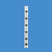 Korzett fűzőkapocs, 32 cm hosszú - WHITE (fehr)